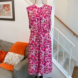 Liz Claiborne Floral Dress Spring Summer Sz XL